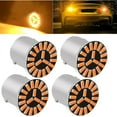 thumbnail image 3 of 4Pcs Amber 1156 7506 Led Auto Car Rear Turn Signal Light Bulb Blinker Indicator, 3 of 9