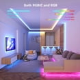 thumbnail image 6 of Lepro 49.2ft Music Sync LED Strip Lights for Bedroom, Upgrade 5050 RGB Waterproof Tape Lights with Remote, MagicColor for Christmas Party Decor, 6 of 11