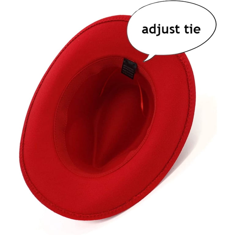 Women & Men Felt Western Cowboy Hat Classic Roll Up Brim  display picture 3