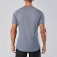 thumbnail image 7 of yillto Mens Workout Tshirts Quick Dry Lightweight Breathable Summer Short Sleeve Gym Athletic Tee, 7 of 7