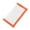 Orange, variant on Clear Zipper Fishing Lure Storage Pouches, Waterproof Soft Plastic Bait Organizer Bags, Small Transparent Tackle Baggies for Worms, Swimbaits, Fishing Accessories Storage,4.33*7.09 in
