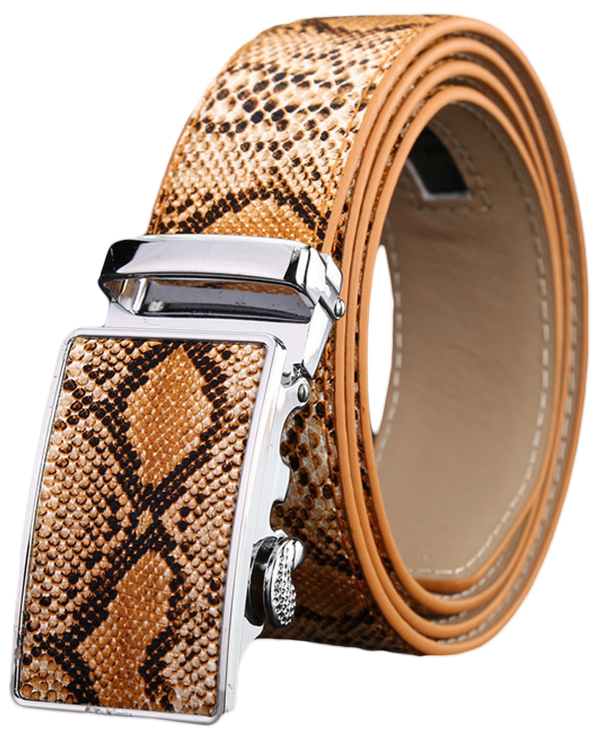 men-s-snake-skin-embossed-leather-automatic-buckle-ratchet-belt