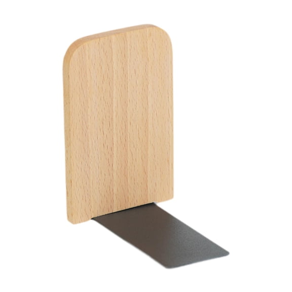 Sujetalibros de madera, estantería decorativa multifuncional para libros pesados. 11x8x13cm
