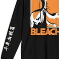 thumbnail image 4 of Bleach 1000 Year Blood War Ichigo Crew Neck Long Sleeve Black Adult Tee
-3XL, 4 of 6