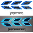 thumbnail image 4 of WANNGWE 2PCS car Reflective Sticker Fender Hood Protection (Blue) WJ99-4654, 4 of 7