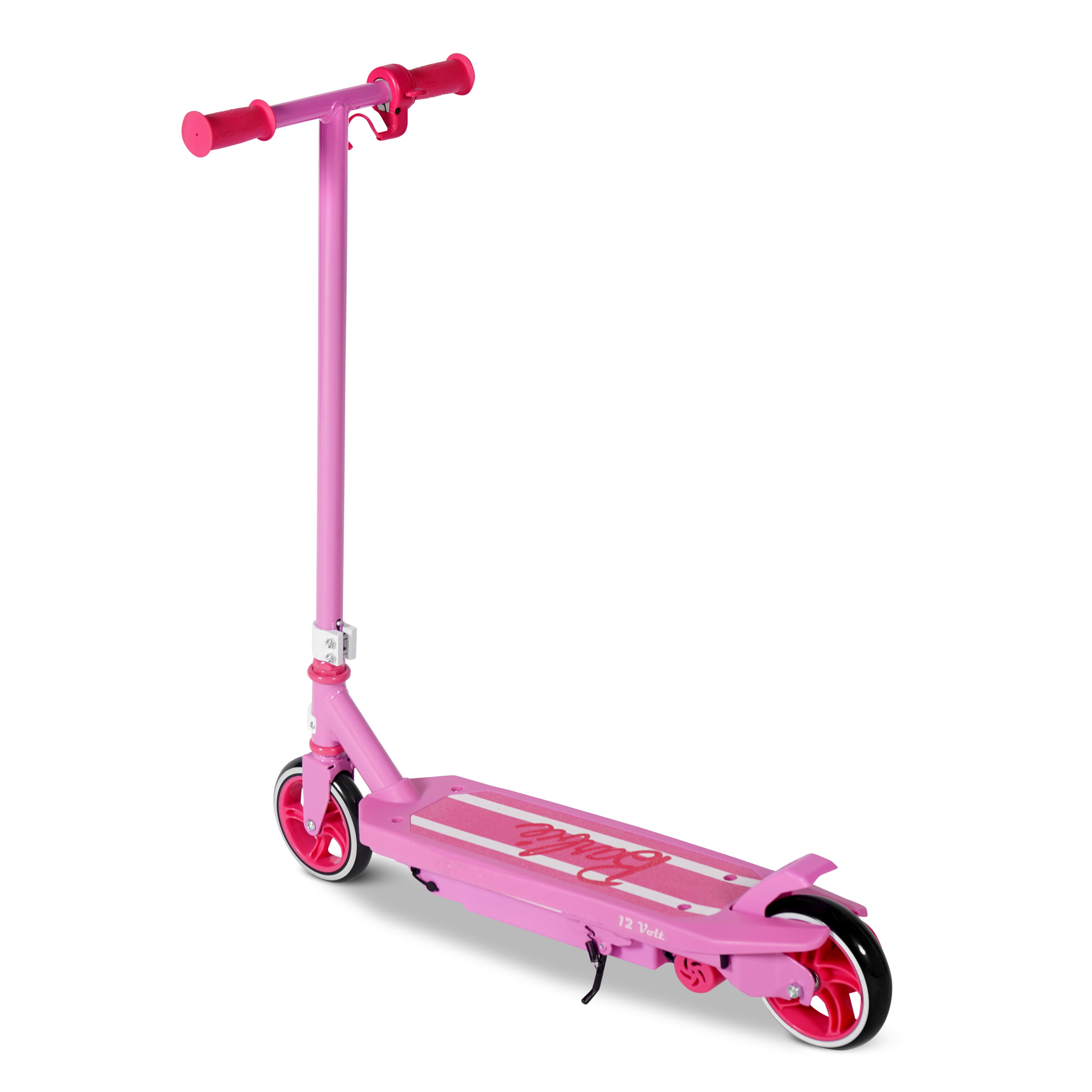 Hyper Toy Company, Barbie Jammer 12V Electric Scooter, Children Ages 8+, up to 10 MPH, 90W Motor, Pink