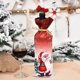 thumbnail image 3 of Bearachild Cubierta de botella de vino de Navidad Invierno Santa Claus Muñeco de nieve Elk Bolsa universal a prueba de polvo Ropa Decoración de Navidad Kits de decoración para fiestas Papá Noel Bearachild HA068083-01, 3 of 6