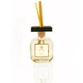 thumbnail image 1 of Room Diffuser Ambre Gourmand Scent with Gold Tubes and Crystals, 1 of 3