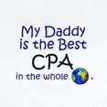 thumbnail image 2 of CafePress - Best CPA In The World (Daddy) Infant Bodysuit - Baby Light Bodysuit, Size Newborn - 24 Months, 2 of 4