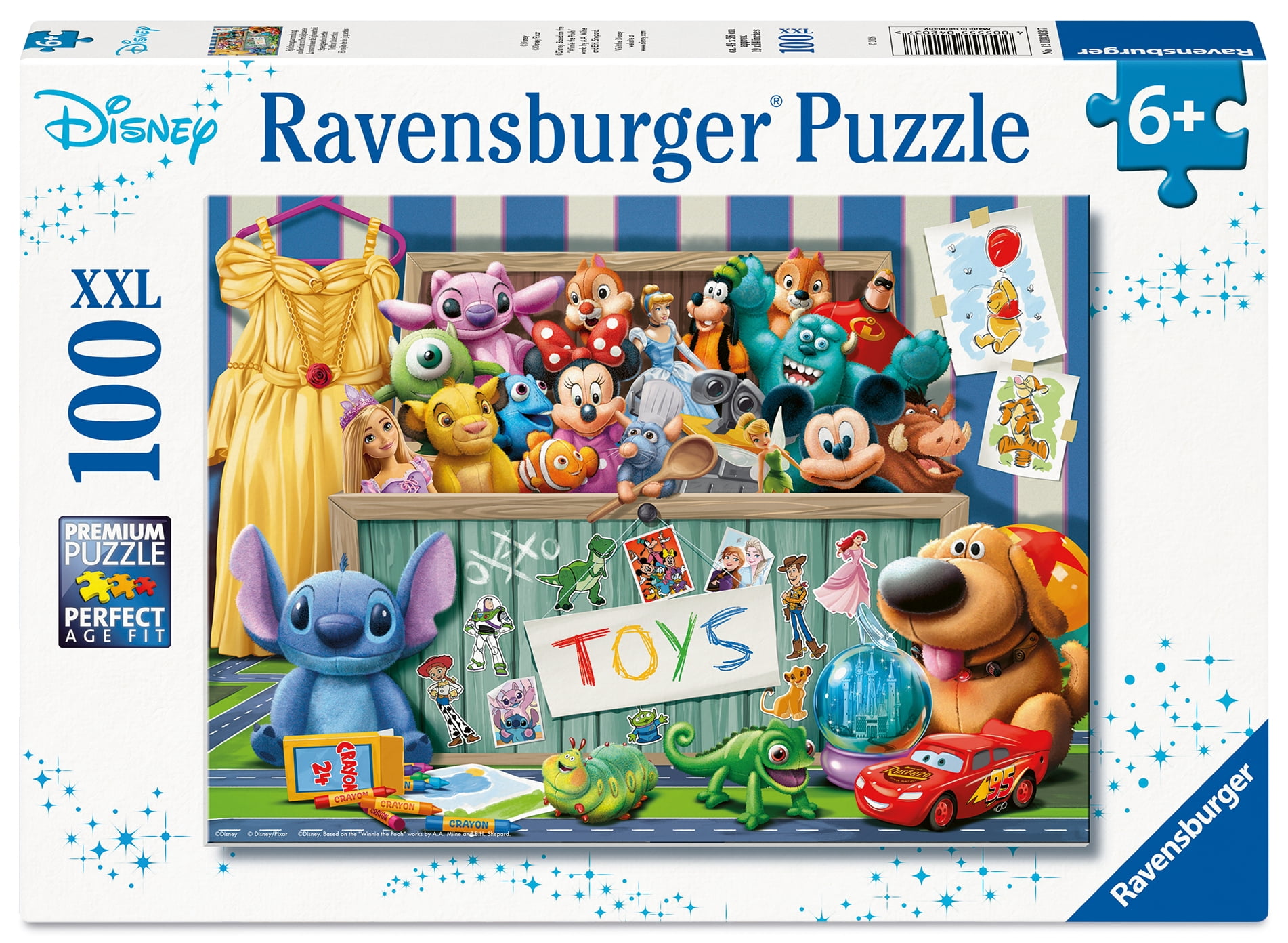 Ravensburger 100-Piece Disney Pixar Multicharacter Jigsaw Puzzle