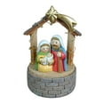 thumbnail image 1 of Estatua de La Natividad de Navidad, Escultura de Pesebre con Luces LED, Regalo de La Sagrada Familia, Figura para La Repisa Del Dormitorio de La, 1 of 9