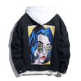 thumbnail image 2 of KaLI_store Men Jean Jacket Coat Men’s Cotton Denim Jacket with Button Closure Outerwear Black,XL, 2 of 5