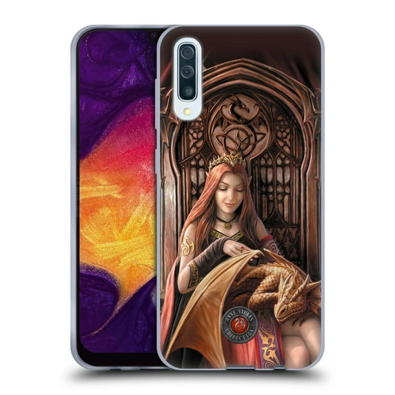 Head Case Designs Officially Licensed Anne Stokes Dragon Friendship Forever Soft Gel Case Compatible with Samsung Galaxy A50/A30s (2019)