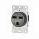 thumbnail image 1 of Enchufe Leviton 5372-S00 de 30 amperios, 250 V, 6-30R, montaje empotrado, negro, paquete de 2, 1 of 1
