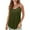 Army Green, variant on lmcalzta Womens Camisole Tank Tops Undershirts Spaghetti Strap Casual Basic Camisoles Solid Color