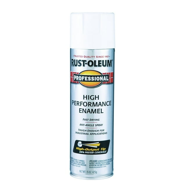Pintura Rust-Oleum SPRYPAINT PRO Blanca 425 g