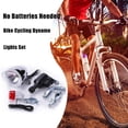 thumbnail image 3 of Juego de luces de ciclismo para bicicleta trasera Dynamo Seguridad No se necesitan baterías Faros delanteros Hugtrwg  Para estrenar, 3 of 3