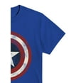 thumbnail image 3 of Marvel Boys Captain America, Crew Neck, Short Sleeve, Graphic T-Shirt, Sizes 4-18, 3 of 3