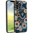 thumbnail image 1 of Compatible with iPhone 13 Pro Max Phone Case, Pretty-Folk-Floral-1 Case Silicone Protective for Teen Girl Boy Case for iPhone 13 Pro Max, 1 of 1