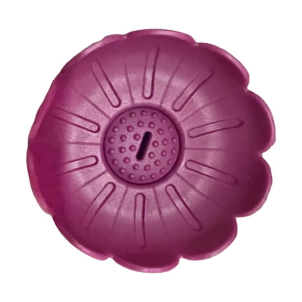 Soporte para paletas, utensilios de cocina, creativo, antigoteo, portátil, ligero. Púrpura