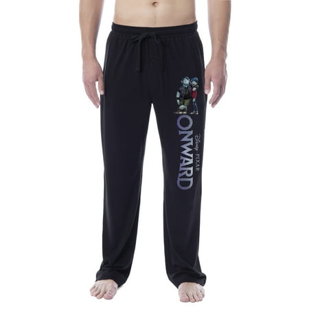

Disney Mens Onward Ian Barley Movie Film Logo Sleep Pajama Pants