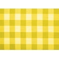 thumbnail image 1 of Ahgly Company Machine Washable Indoor Rectangle Checkered Yellow Modern Area Rugs, 2' x 3', 1 of 4
