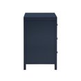 thumbnail image 3 of Cterwk 3 Drawer Nightstand Beside Table for Living Room, Bedroom, Blue, 3 of 9