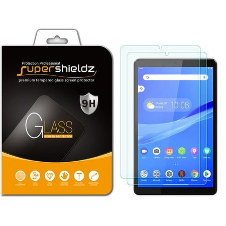 [2-Pack] Supershieldz for Lenovo (Tab M8 FHD) 8" Tempered Glass Screen Protector, Anti-Scratch, Anti-Fingerprint, Bubble Free