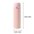 thumbnail image 3 of Stainless Steel Water Bottle, Insulated Travel Mug, Portable 450ml Vacuum Flask with Handle, Double Layer Temperature Locking, Leak Proof Lid, Durable and Stylish Design, 3 of 8