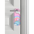 thumbnail image 2 of Do Not Disturb Door Knob Hanger Sign - Rainbow, 2 of 3