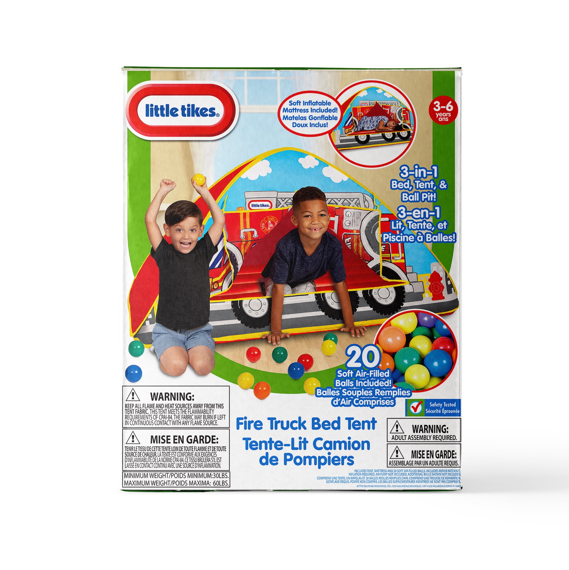 Fire engine bed tent online