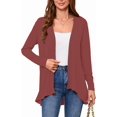thumbnail image 1 of Witsmile Women's Lightweight Open Front Cardigans Long Sleeve Soft Casual Drape Fall Cardigan, 1 of 5