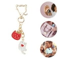 thumbnail image 3 of Unique Bargains 1 Pc Stylish Handbag Charm Bag Accessories 3.74″ Red, 3 of 5