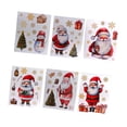 thumbnail image 2 of 6 hojas de calcomanías navideñas Gloria decoraciones navideñas para ventana PVC, 2 of 9