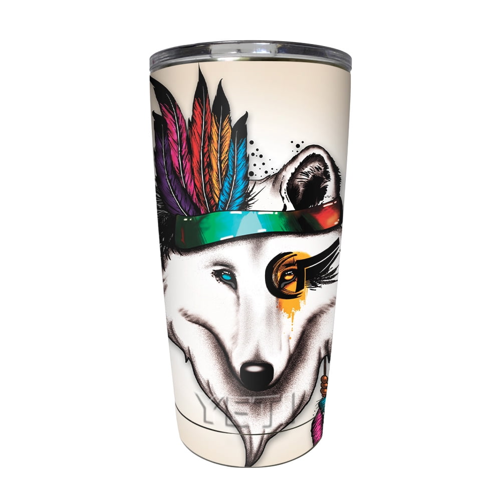 MightySkins Vinyl Decal Wrap For Stanley The Quencher H2.0 FlowState 30oz Tumbler - Daisies Design | Protective Skin Cover