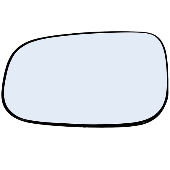 Rugged TUFF Driver Side Mirror Glass Replacement for 07-13 Volvo C30, C70, S40, S60, S80, V50, V70 (Heated Defrost)