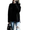 thumbnail image 1 of Dellytop Womens Sweaters Casual Turtleneck Long Sleeve Soft Knitted Sweater Pullover, 1 of 2