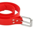thumbnail image 4 of Ceinture de Plongée en Silicone avec Boucle en Acier Inoxydable pour Sport sous-Marin Rouge, 4 of 9