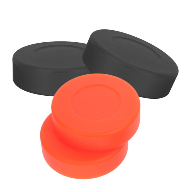 ETHZZLE 4 Pcs Rondelles de Hockey sur Glace Multifonction Légères en PVC pour un Glissement Fluide et une Forte Résilience