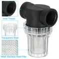 thumbnail image 4 of Uxcell G1" Water Pump Strainer Filter, Pipe Water Pump Strainer with 20 Mesh Stainless Filter Screen, 4 of 6