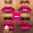 thumbnail image 5 of Maybelline Super Stay Vinyl Ink No-Budge Longwear Liquid Lipcolor, 150 Striking, 0.14 fl oz, 5 of 9
