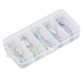 thumbnail image 1 of 5pcs Fishing Lure Kit, Fishing Lures with Treble Hooks for Bass Trout Salmon, 1 of 7