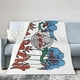 thumbnail image 1 of Manta de microfibra ultrasuave de Limp Bizkit con estampado 3D de moda para todas las estaciones, ideal para sofá o cama., 1 of 5