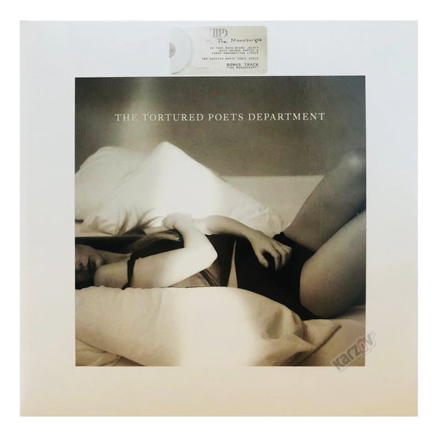Taylor Swift The Tortured Poets Department White 2 Lp Vinyl