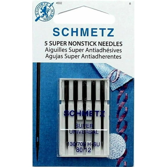 Teamwork Schmetz Needle NONSTICK SZ 80/12, Silver