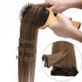 thumbnail image 6 of MY-LADY 8Pcs 18Clips Clip in Hair Extensions Human Hair for Women Double Weft Brazilian Remy Straight Human Hair Clip in Hairpiece 8inch #06 Light Brown, 6 of 8