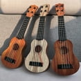 thumbnail image 2 of Children Can Pluck Strings And Play Yukrili Toys Beginners' Level Guitar Puzzle And Musical Instruments 14in Log color, 2 of 5