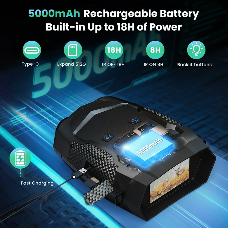 4K Night Vision Goggles for Adults – FETERVIC Digital Infrared