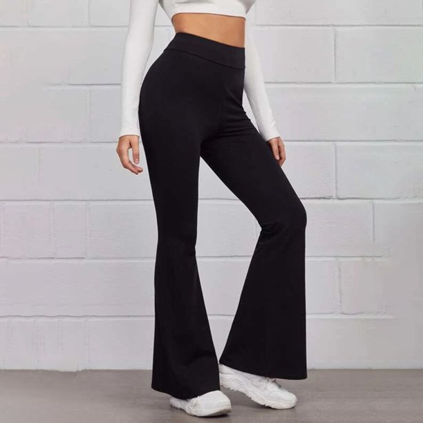 Pantalones ajustados de cintura alta para primavera y verano para mujer de Europa y América, pantalones casuales Micro La para hacer ejercicio en yoga y correr