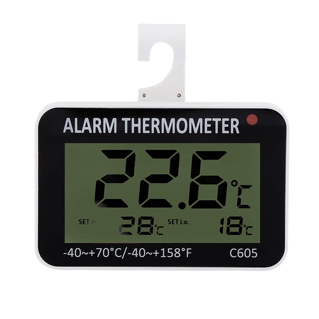 Termómetro Digital NikouMX LCD Grande para Refrigerador